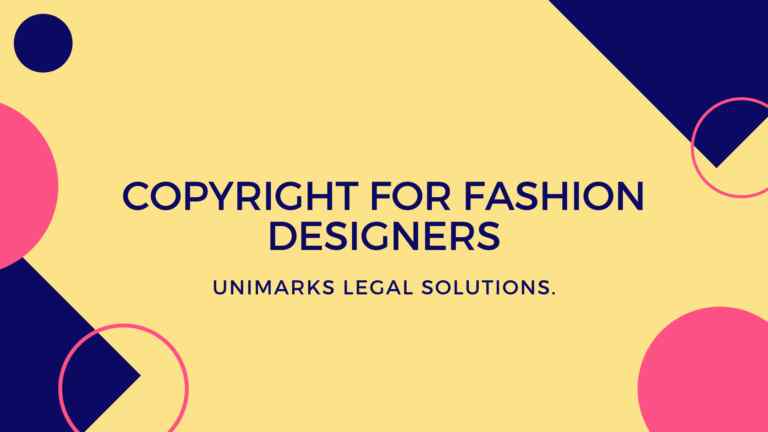 Copyright For Fashion Designers